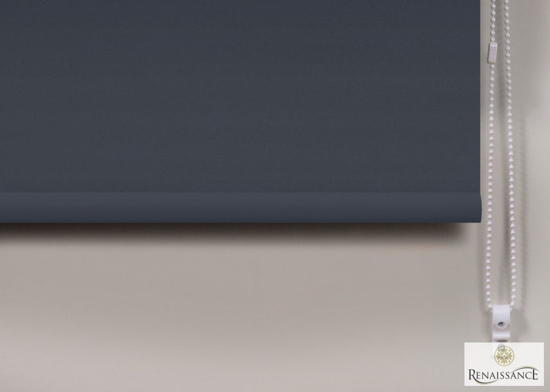 RENAISSANCE Classic Roller Blind Slate Grey 120cm