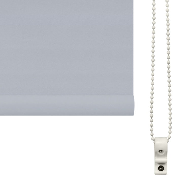 RENAISSANCE Classic Roller Blind Silver 90cm