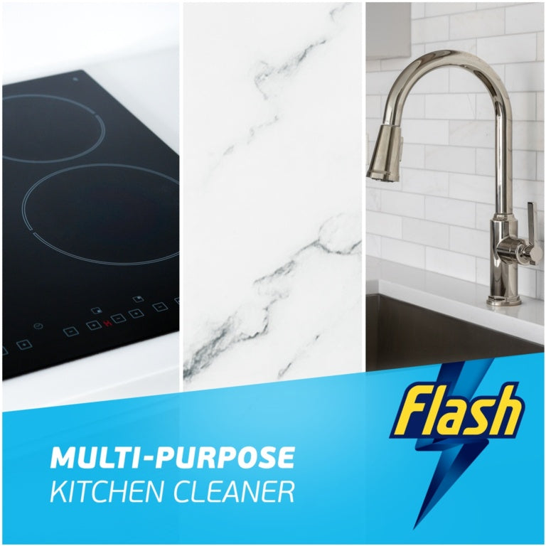 Flash Spray Wipe Done Kitchen 800ml Mandarin