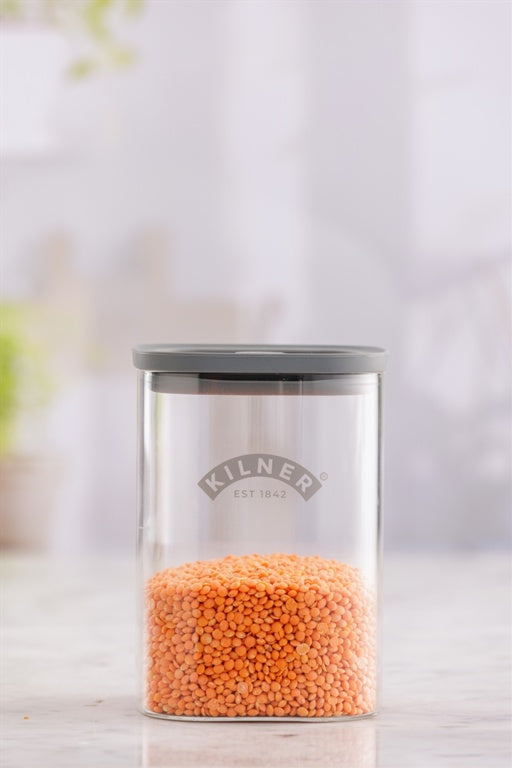 Kilner New Fresh Storage Square Jar 1L