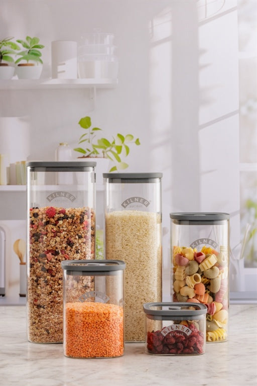 Kilner New Fresh Storage Square Jar 1L