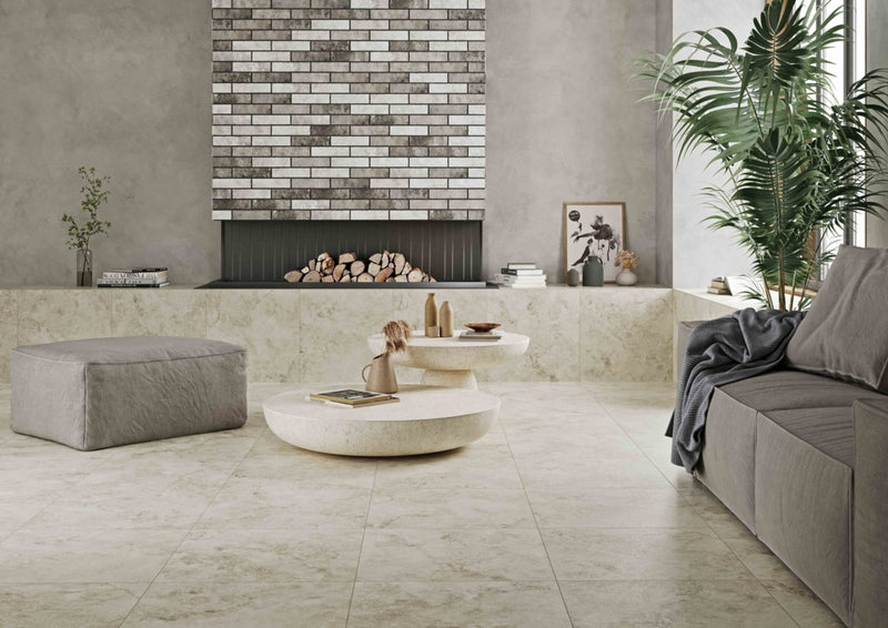 Golden Tile Porcelain Floor & Wall Tile 1200 x 600 x 8mm Cloudy Stone 1.44m2