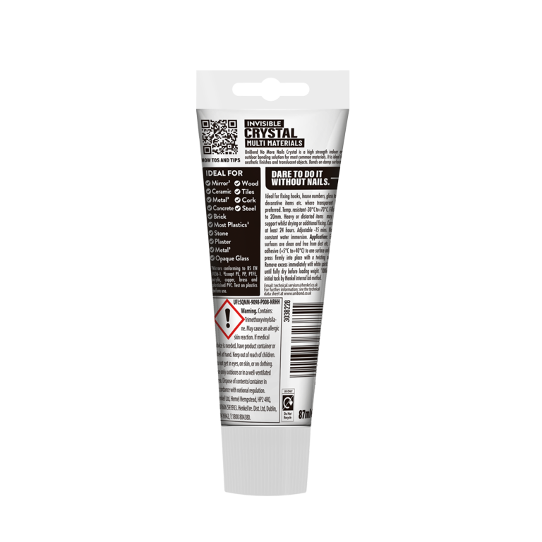 UniBond No More Nails Crystal Small Tube