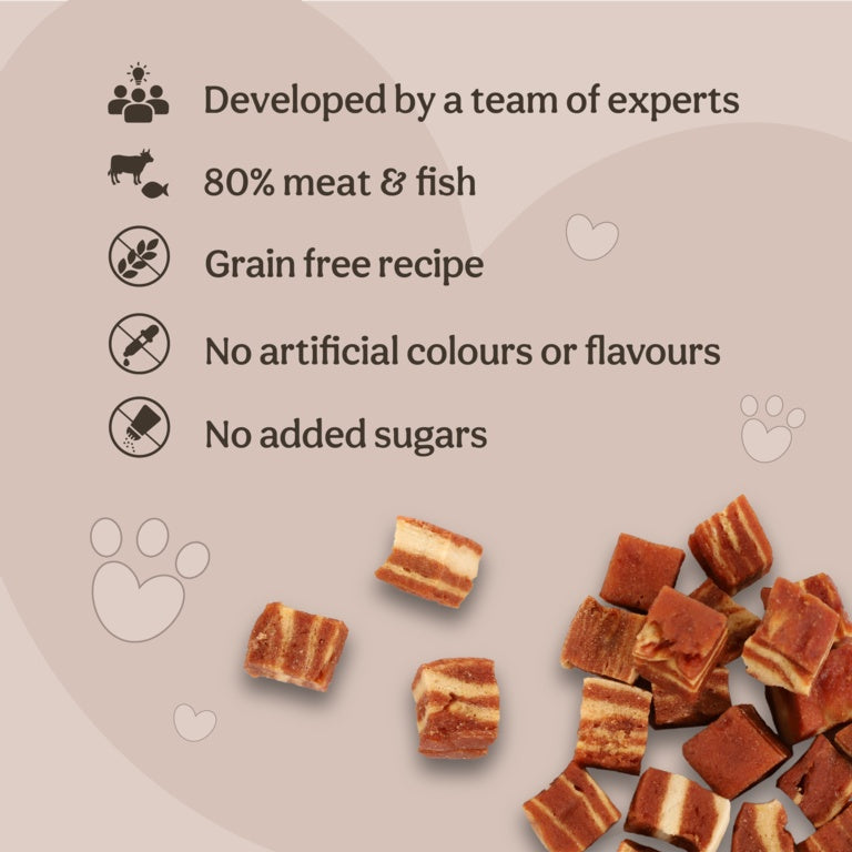 ROSEWOOD Steak Bites Beef Dog Treats 100g