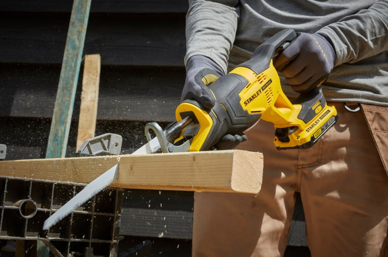 Stanley V20 Brushed Reciprocating Saw Kit 18v