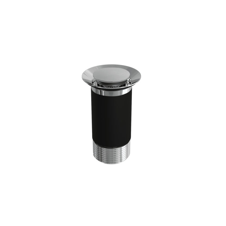 Top Fix Unslotted Basin Waste Chrome