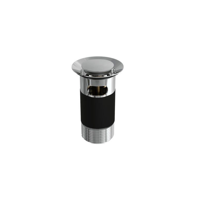 Top Fix Slotted Basin Waste Chrome