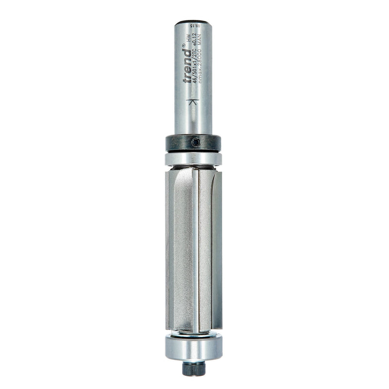46/501X1/2TC - Double guided trim profile cutter four flute
