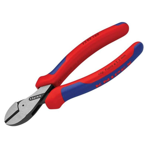 Knipex X-Cut® Compact Diagonal Cutter Multi-Component Grip 160mm Knipex - RockBottom Northampton