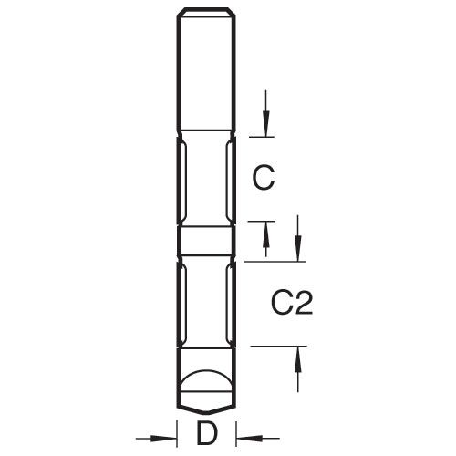 47/50SX1/2TC - Pierce and trim cutter