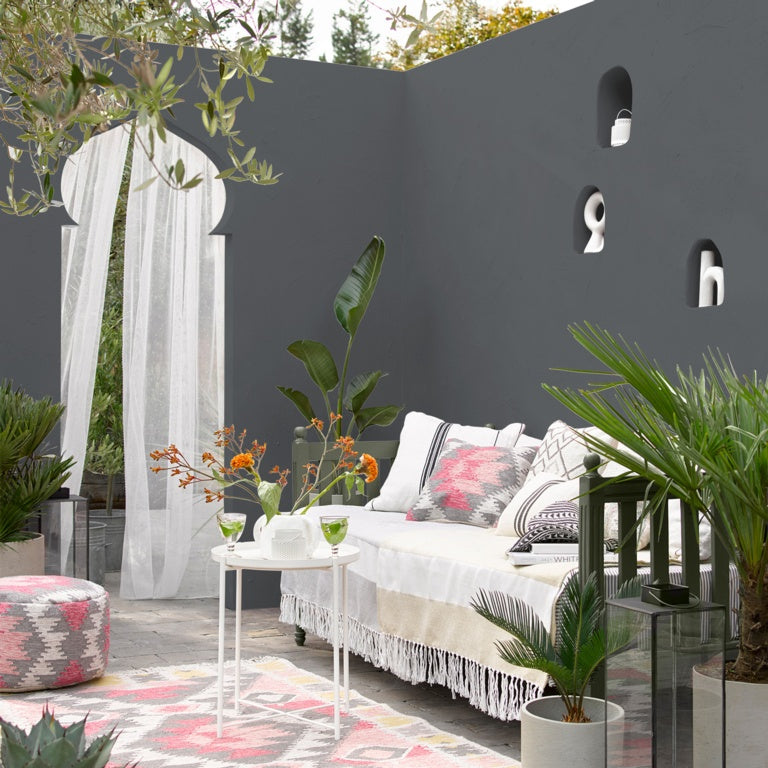 Sandtex Smooth Masonry Paint 10L Anthracite