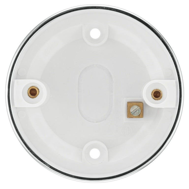 BG Decorative Chrome Ceiling Switch 2 Way 6amp