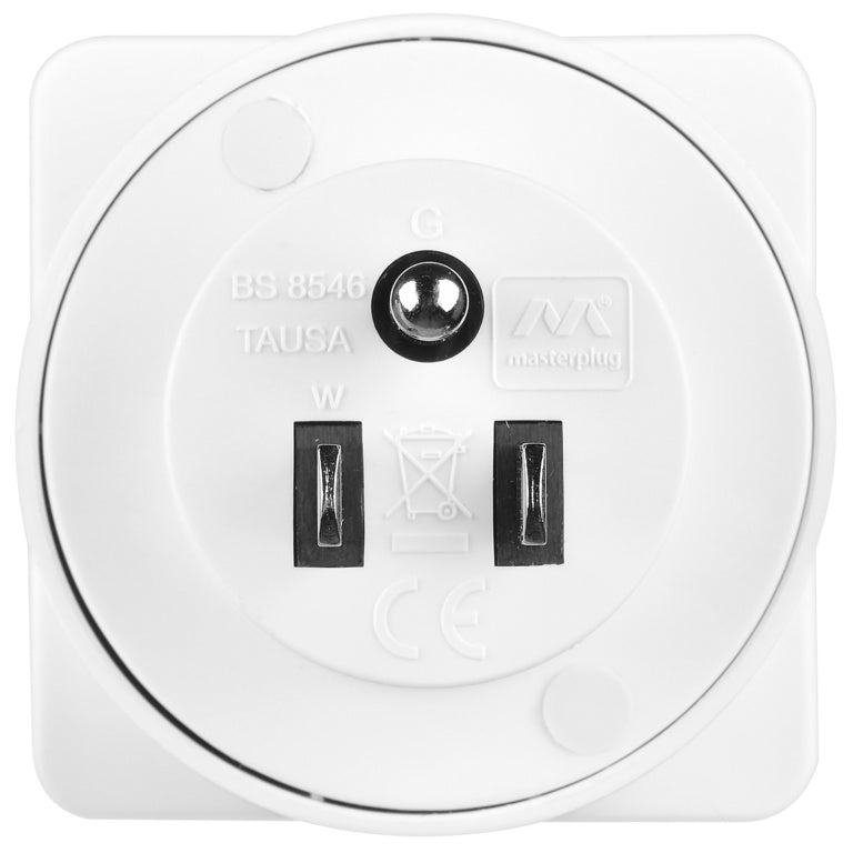 Masterplug Uk To Us Travel Adaptor