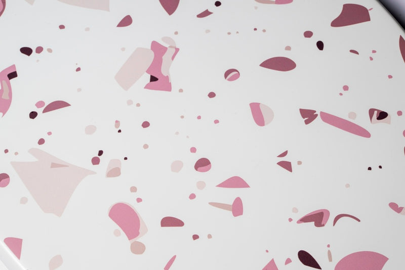 Croydex Toilet Seat Terrazzo Flexi Fix Pink