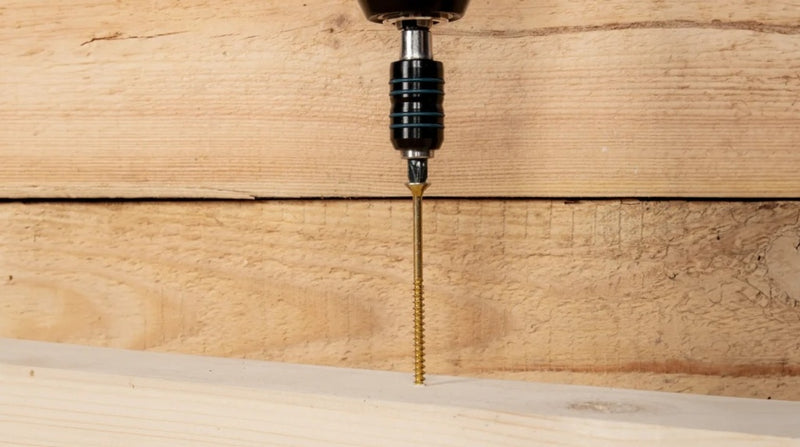 Rawlplug H/P Wood Screws Box 100 6x200mm