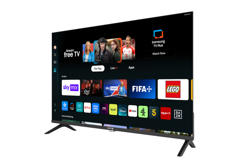 Hye HD Ready Tizen OS WiFi Frameless Smart TV 32"