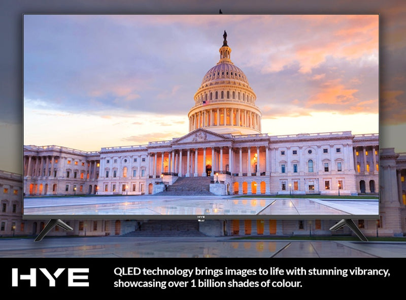 Hye 4K QLED Tizen OS WiFi Frameless Smart TV 55"