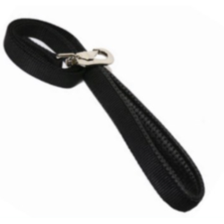 ROSEWOOD Black Large Dog Collar 20"