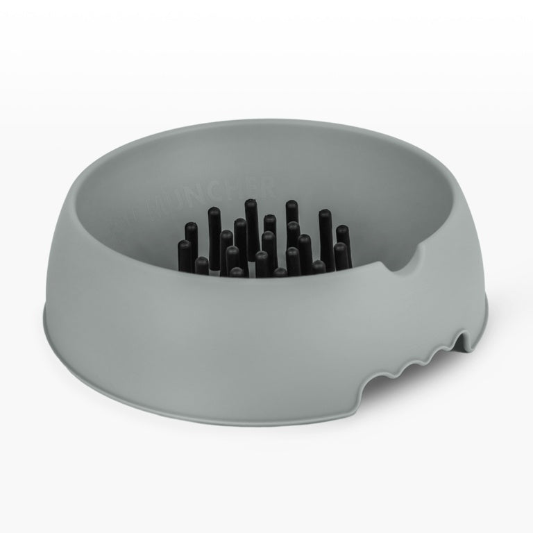 Slow Muncher Large Dog Bowl Grey External: 270mm Internal: 220mm