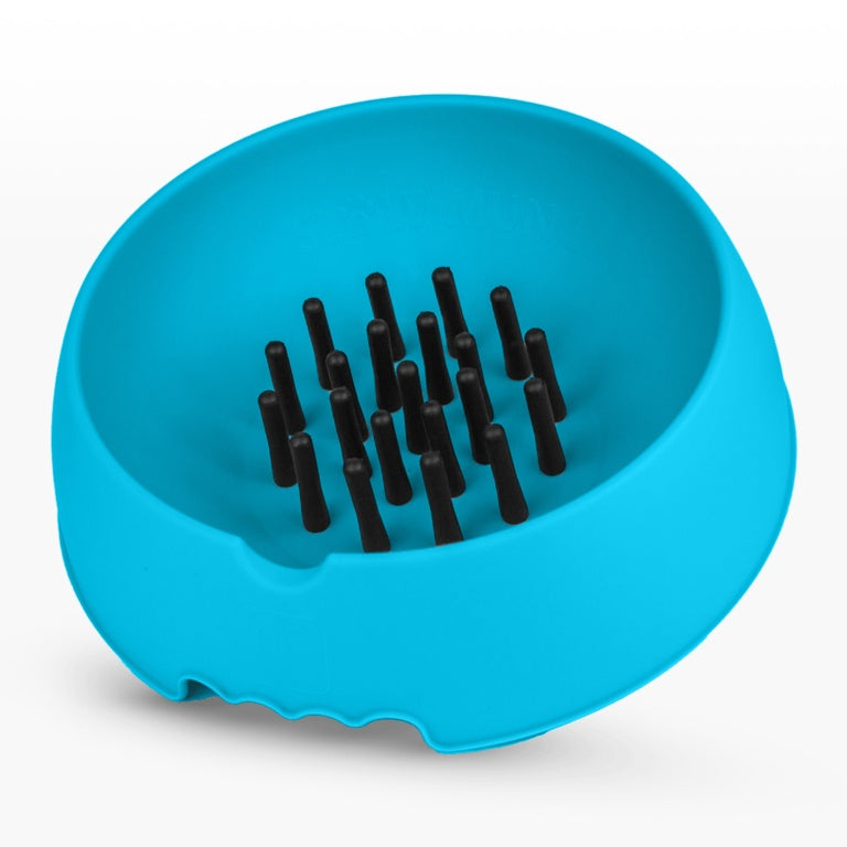 Slow Muncher Large Dog Bowl Blue External: 270mm Internal: 220mm