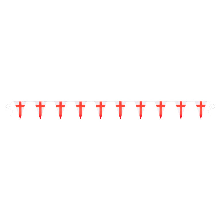 Pms England Triangle Bunting 20'