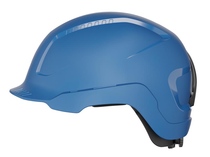 ABUS SCATOR-E Non-Vented Safety Helmet Blue