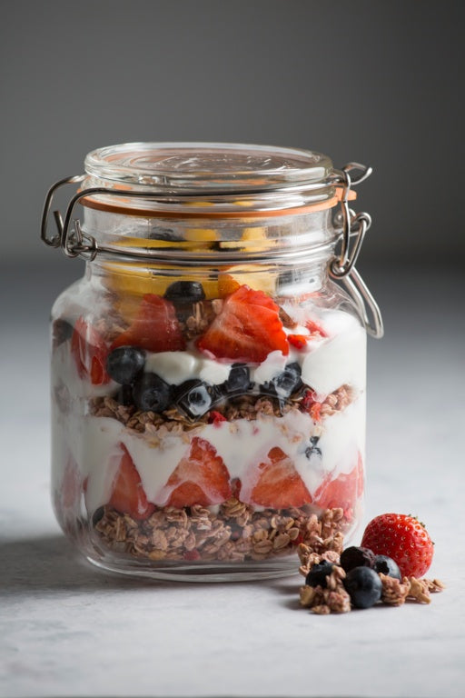 Kilner Clip Top Jar - Square 1L