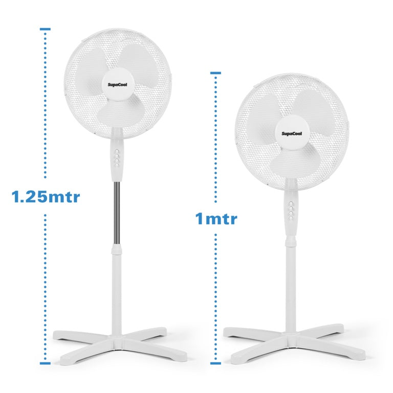 SupaCool Oscillating Stand Fan 16"