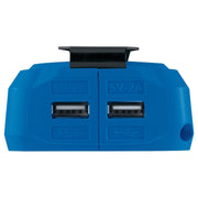 Draper D20 20V USB Adaptor with Two Ports 69249 Draper - Town Tools 