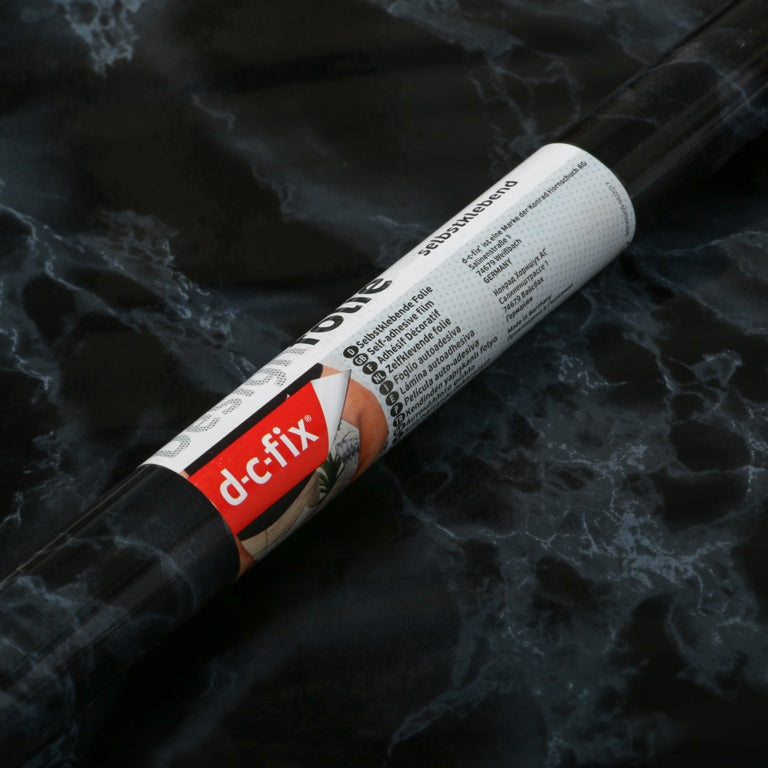 d-c-fix® Self Adhesive Film - Black Marble 45cm x 2m