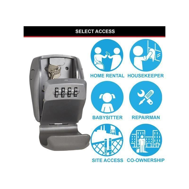 Master Lock 5415E Wall-Mounted Reinforced Key Lock Box Master Lock - RockBottom Northampton