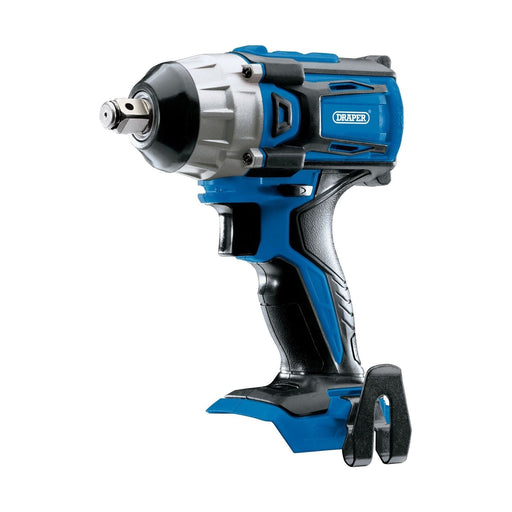 Draper 86928 D20 20V Brushless Impact Wrench, 1/2" Sq. Dr., 250Nm (Sold Bare)