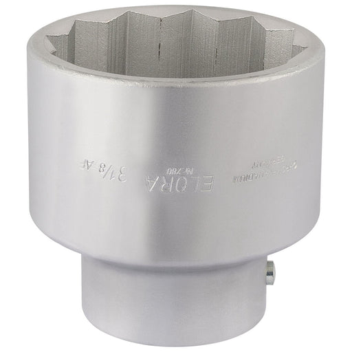 Draper 67509 Elora Bi-Hexagon Socket, 1" Sq. Dr., 3.1/8"