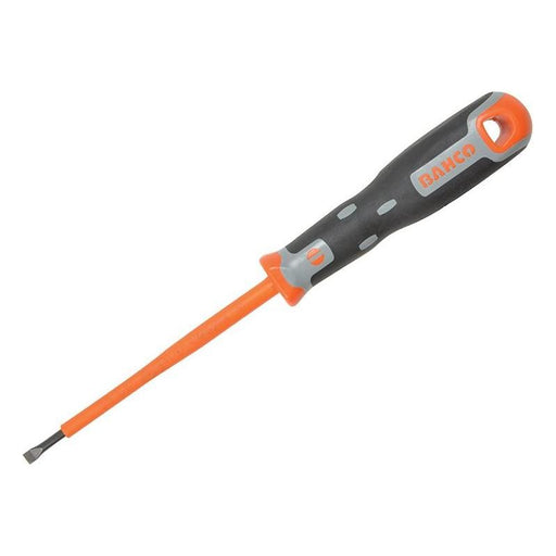 Bahco Tekno+ VDE Screwdriver Slotted Tip 4.0mm x 100mm Bahco - RockBottom Northampton