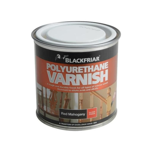 Blackfriar Polyurethane Varnish P35 Deep Red Mahogany Gloss 250ml Blackfriar - RockBottom Northampton