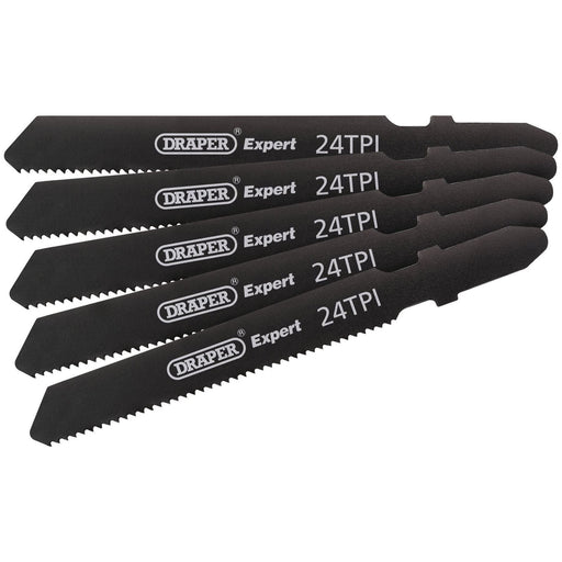 Draper 81729 DT118A Jigsaw Blade Set, 92mm (5 Piece)