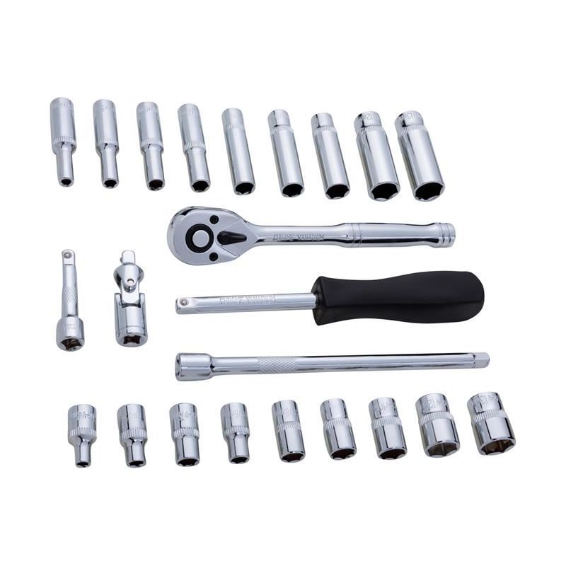 Bluespot Tools 1/4in Metric Socket Set, 24 Piece BlueSpot Tools - RockBottom Northampton