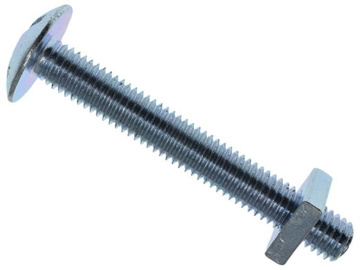 METALMATE Roofing Bolt & Nut ZP M8 x 50mm (Box 25) METALMATE� - RockBottom Northampton
