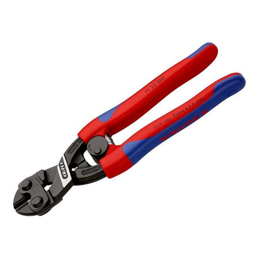 Knipex 71 32 200 CoBolt ® Compact Bolt Cutters Multi-Component Grip 200mm Knipex - RockBottom Northampton