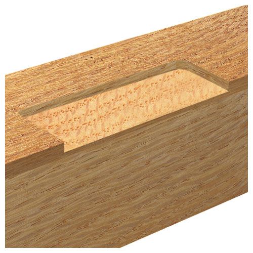 C236X1/4TC - Hinge recess cutter