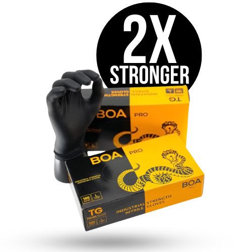 Tough Glove Boa Pro M Box of 100 Gloves