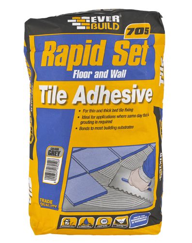 705 Rapid Set Tile Mortar Grey 20 kg