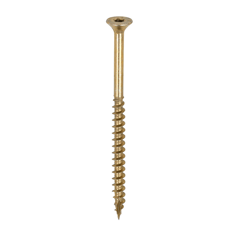 TIMCO C2 Clamp-Fix Multi-Purpose Premium Countersunk Gold Woodscrews — Tub
