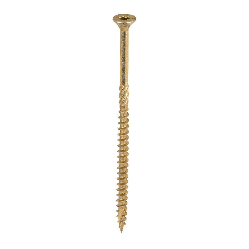 TIMCO C2 Clamp-Fix Multi-Purpose Premium Countersunk Gold Woodscrews — Tub