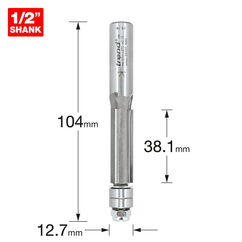46/82X1/2TC - Trimming cutter 12.7mm diameter