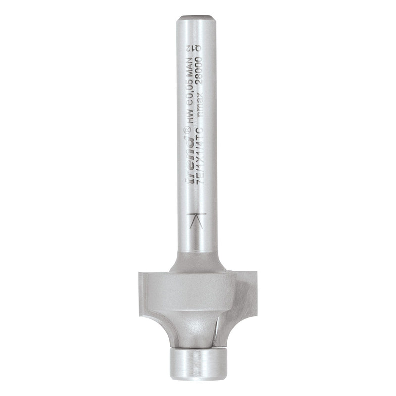 7E/1X1/4TC - Pin guided round over cutter
