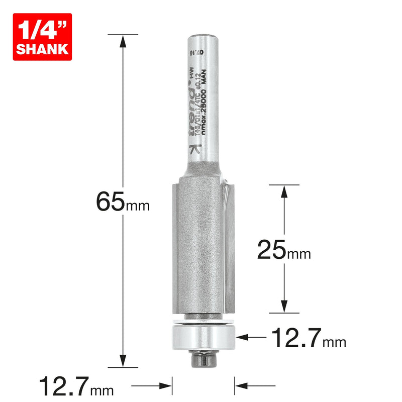 T46/01X1/4TC - Trimming cutter 12.7mm diameter