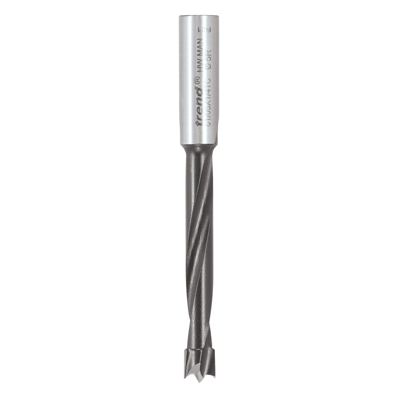61/05X1/4TC - Dowel drill 5mm diameter