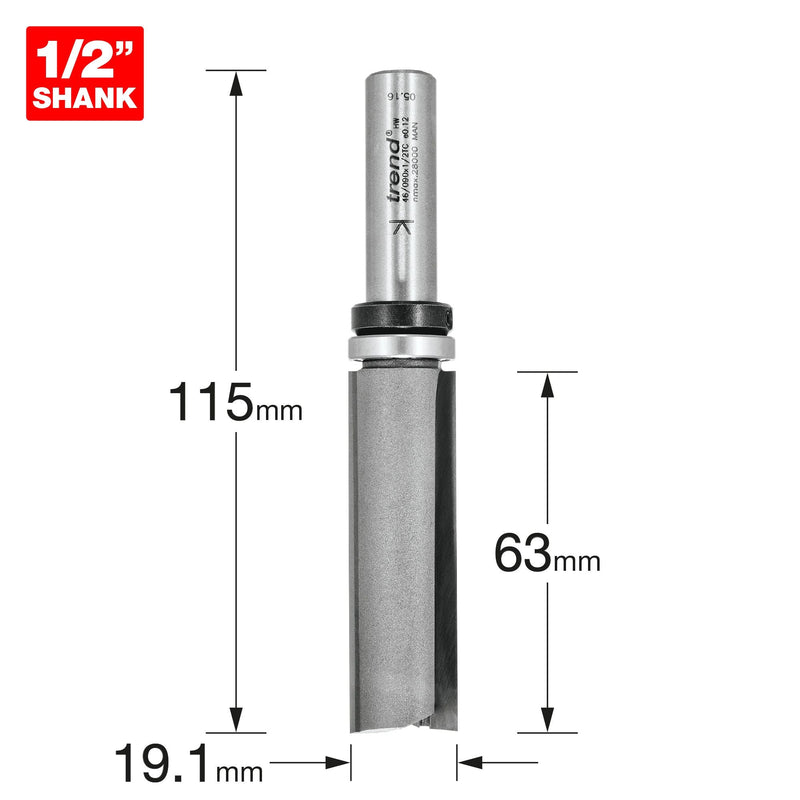46/090X1/2TC - Guided profiler 19mm dia x 63mm cut