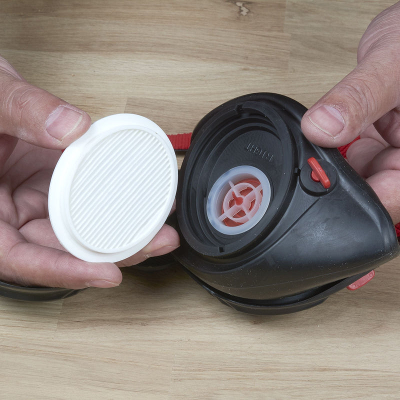 STEALTH/1 - Air Stealth respirator mask replacement filters - Fast, easy to replace set of P3 filters for the Stealth half mask.